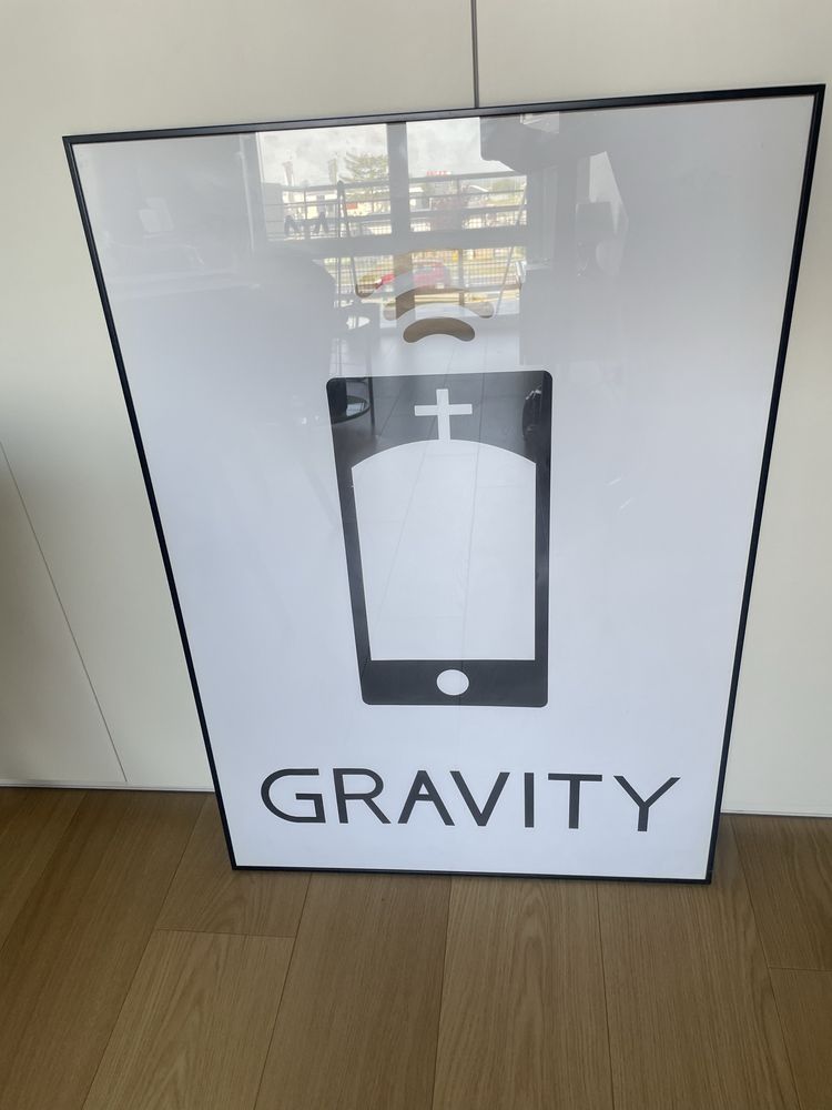Plakat w metalowej ramie 100x70cm