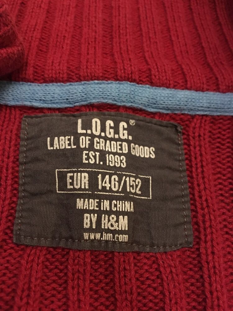 Sweter rozpinany H&M 146/152