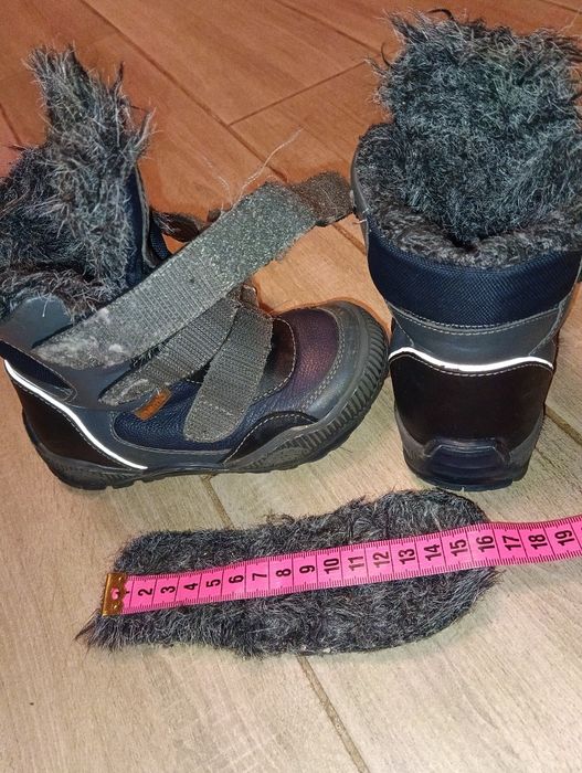 Зимове взуття, шкіряні черевики Memo