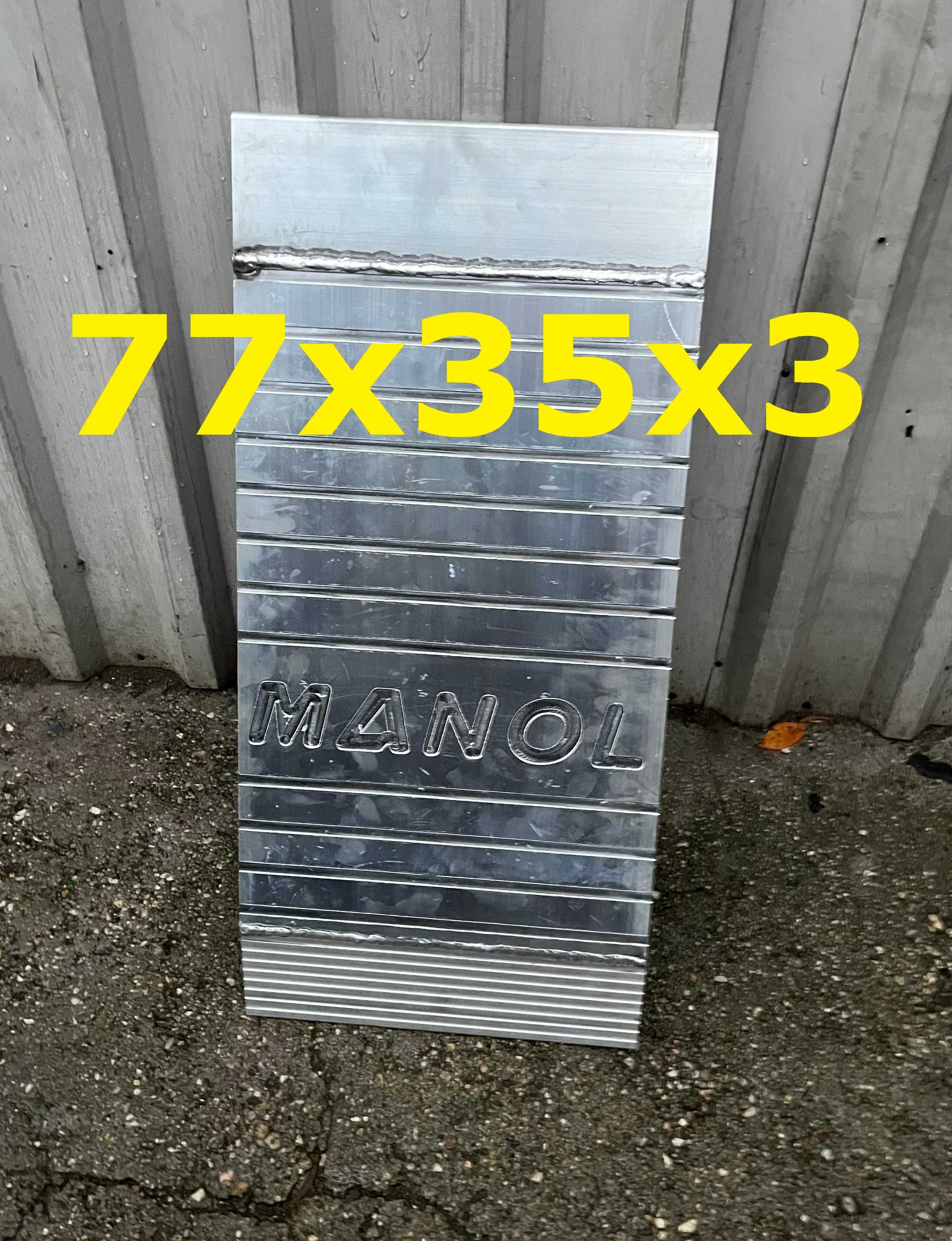 Rampa Przedłużka Trap Najazd 77x35x3cm Rampa Przejazd Aluminiowy