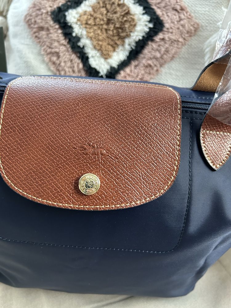 Torebka Longchamp granatowa M