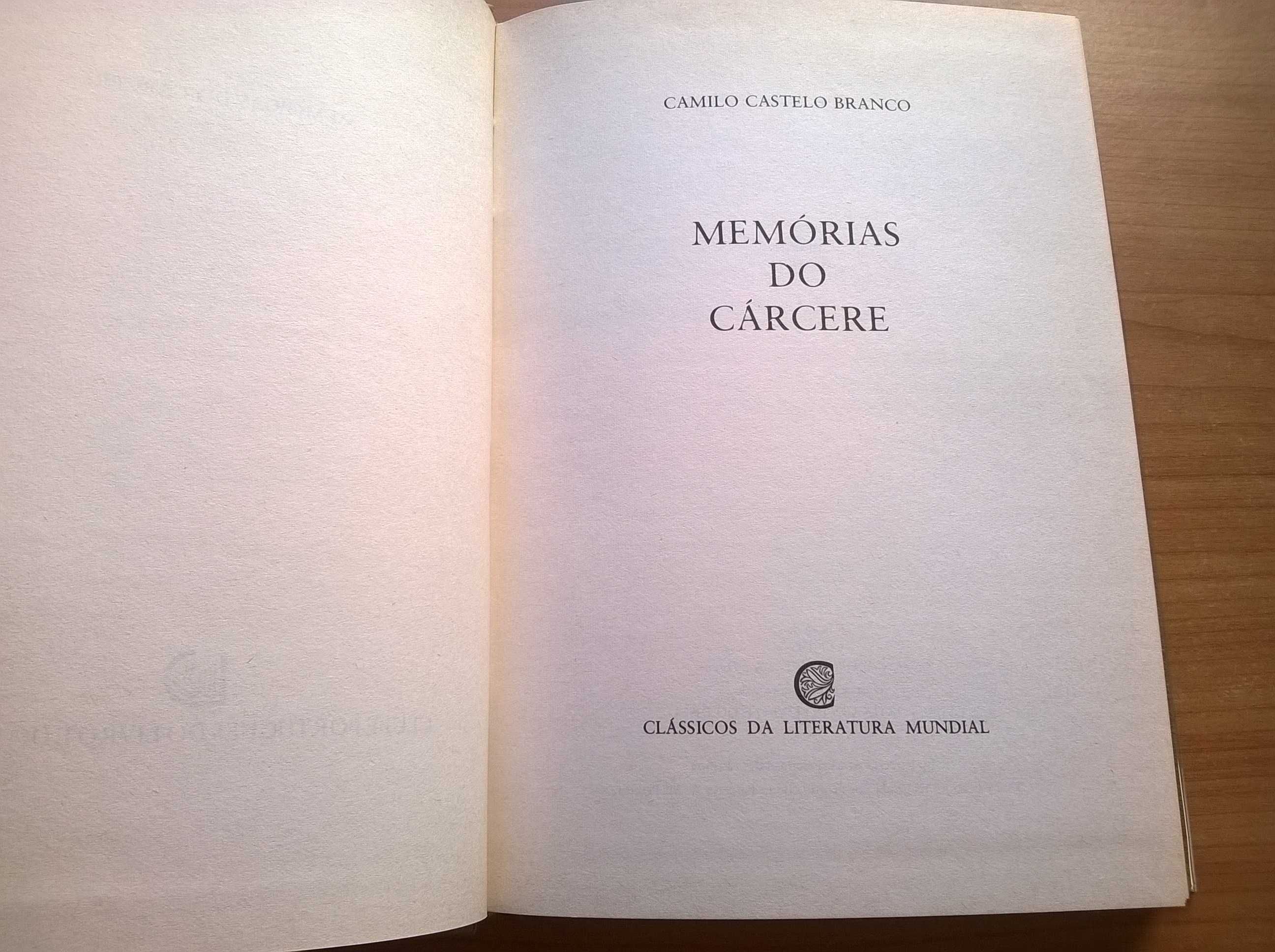 Memórias do Cárcere - Camilo Castelo Branco