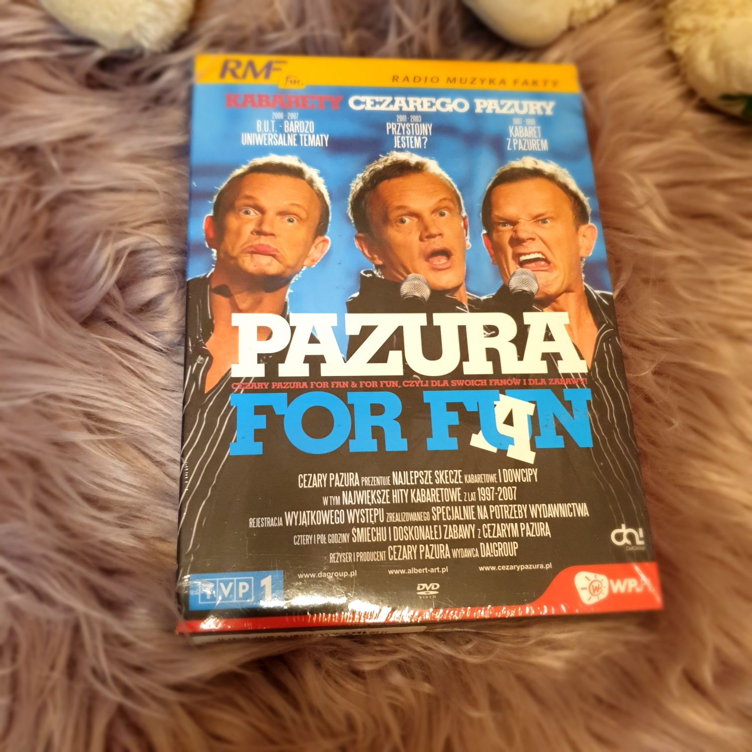 Kabaret Pazura For Fun 3dvd nowe zapakowane