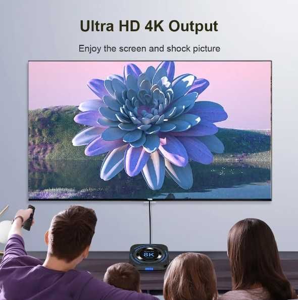 Transpeed TV Box Android 8K 2gb + 16gb