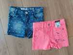 Spodenki jeansowe 2 SZT. NOWE!! Razm.98/104