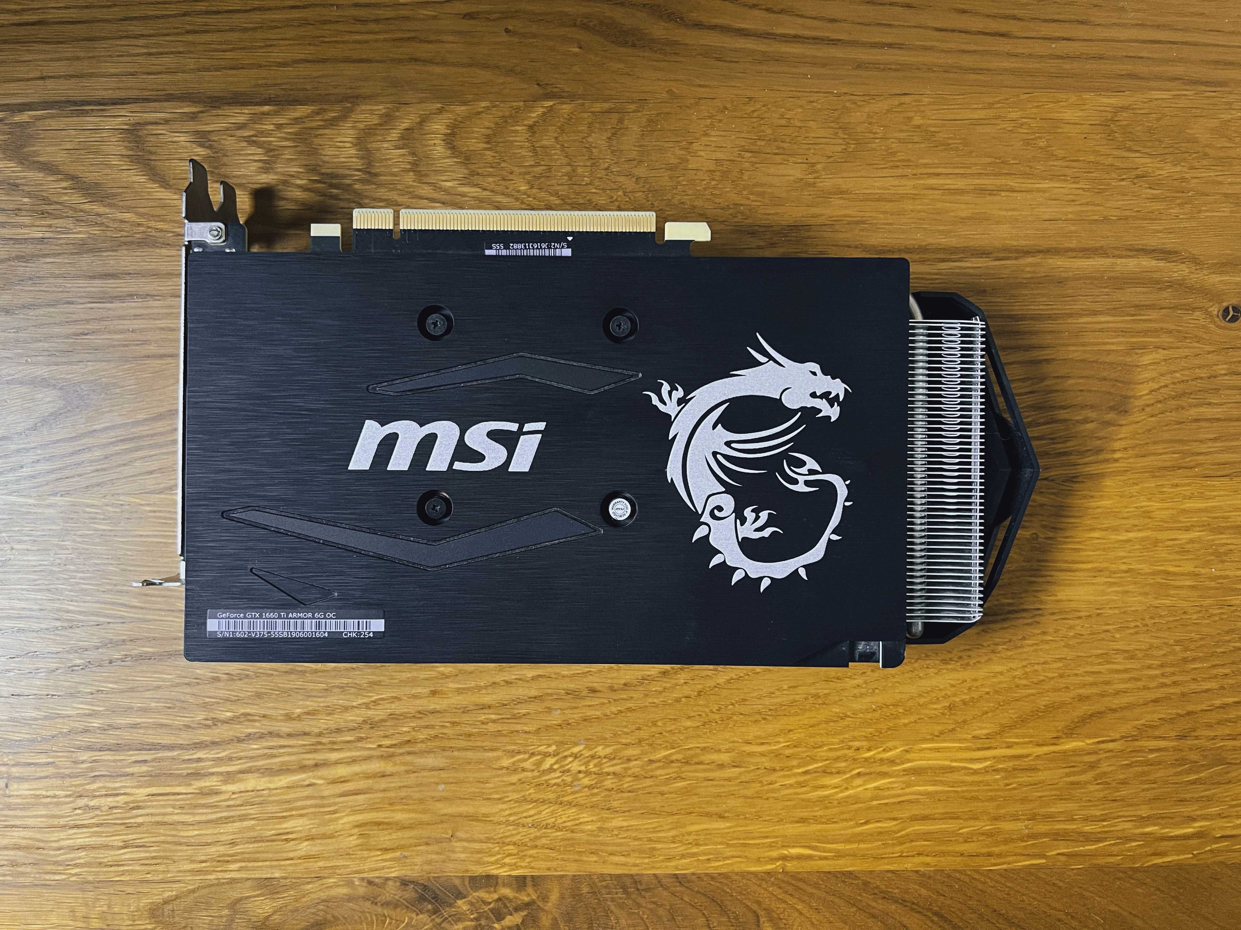NVIDIA GeForce GTX 1660 Ti 6 GB (MSI)
