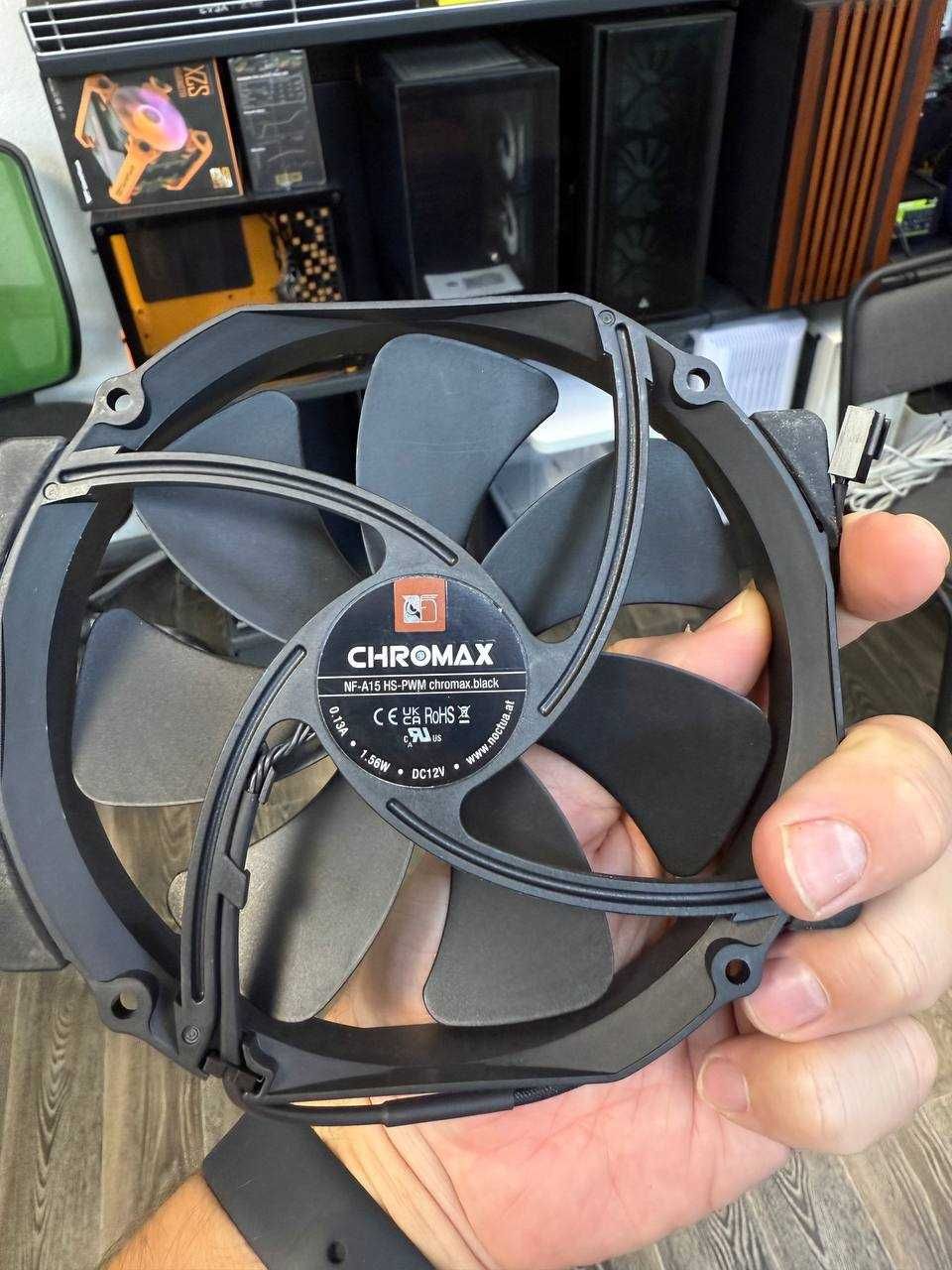 Кулер Noctua NF-A15 HS-PWM chromax black