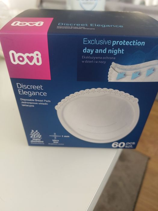 Lovi wkładki laktacyjny nowe 60 szt. + gratis 18szt.