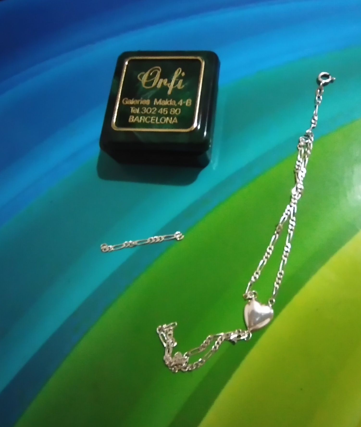 Pulseira de dedo em prata de inspiração índia