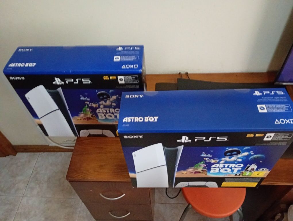 Consola Playstation 5 Slim 1TB (PS5) NOVA Nunca Usada S/ Comando