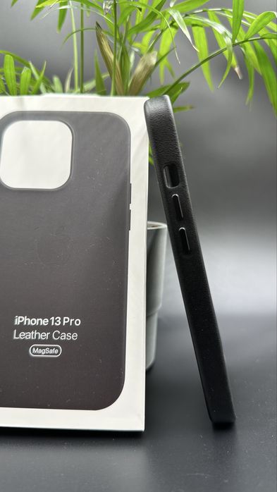 Skórzane Magsafe Etui do Iphone 13 Pro Black