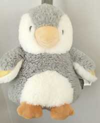 Interaktywna zabawka Nuby pingwin pingwinek biały szum, bicie serca