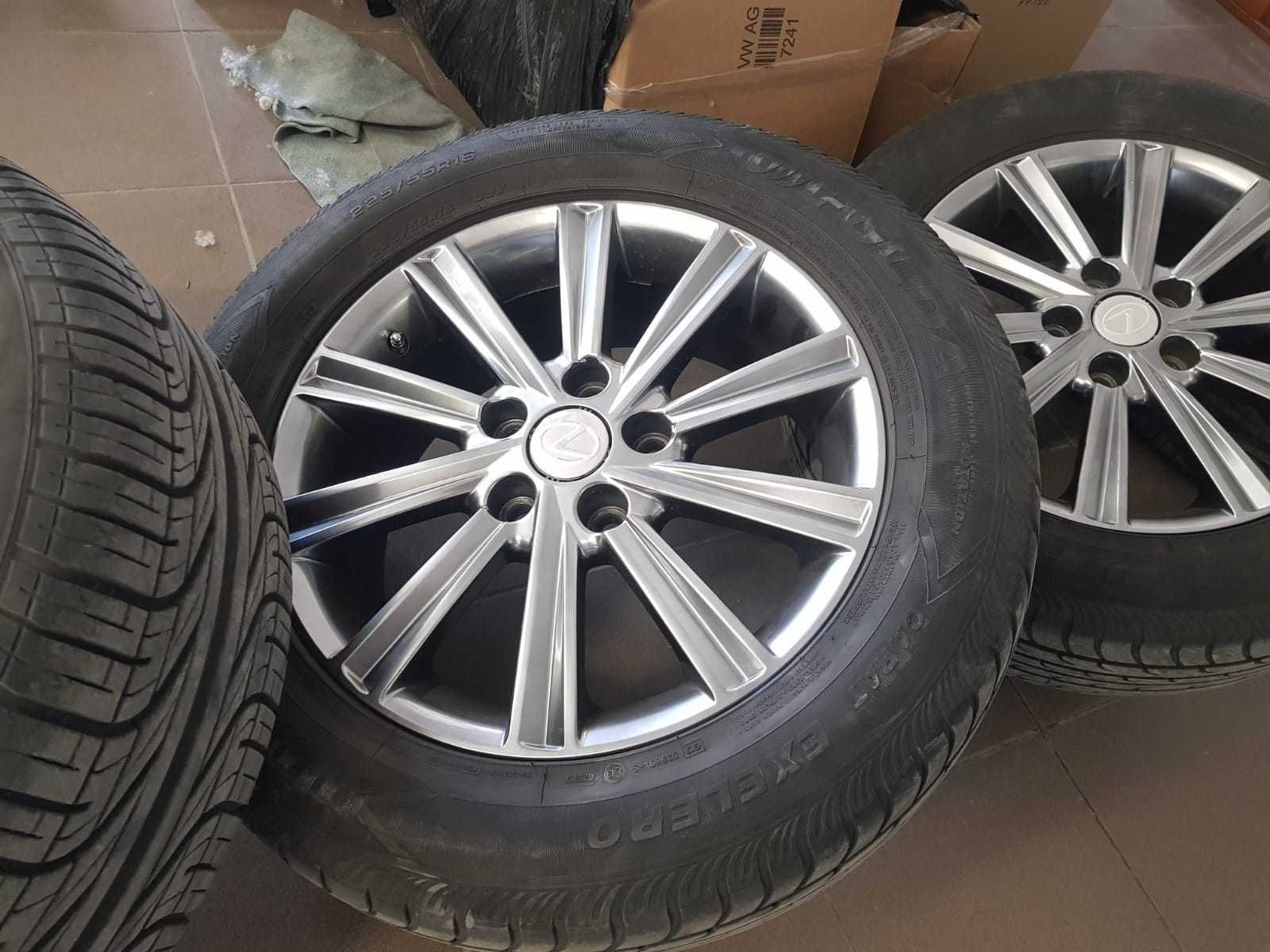 Felgi 16' cali Toyota camry itp 5x114 ,3 Opony PIRELLI stan bdb okazja