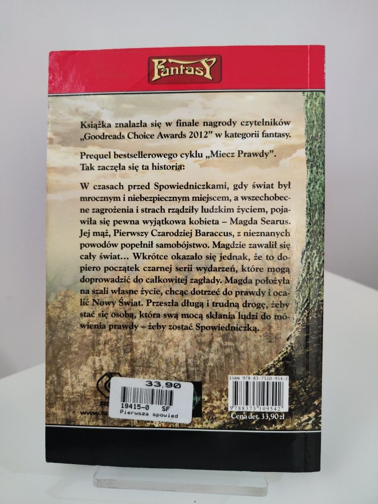 Pierwsza spowiedniczka - Terry Goodkind