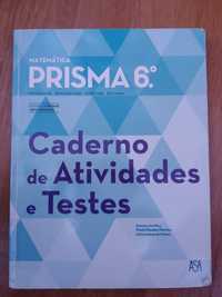 Prisma 6 - caderno de atividades e testes + materiais manipuláveis