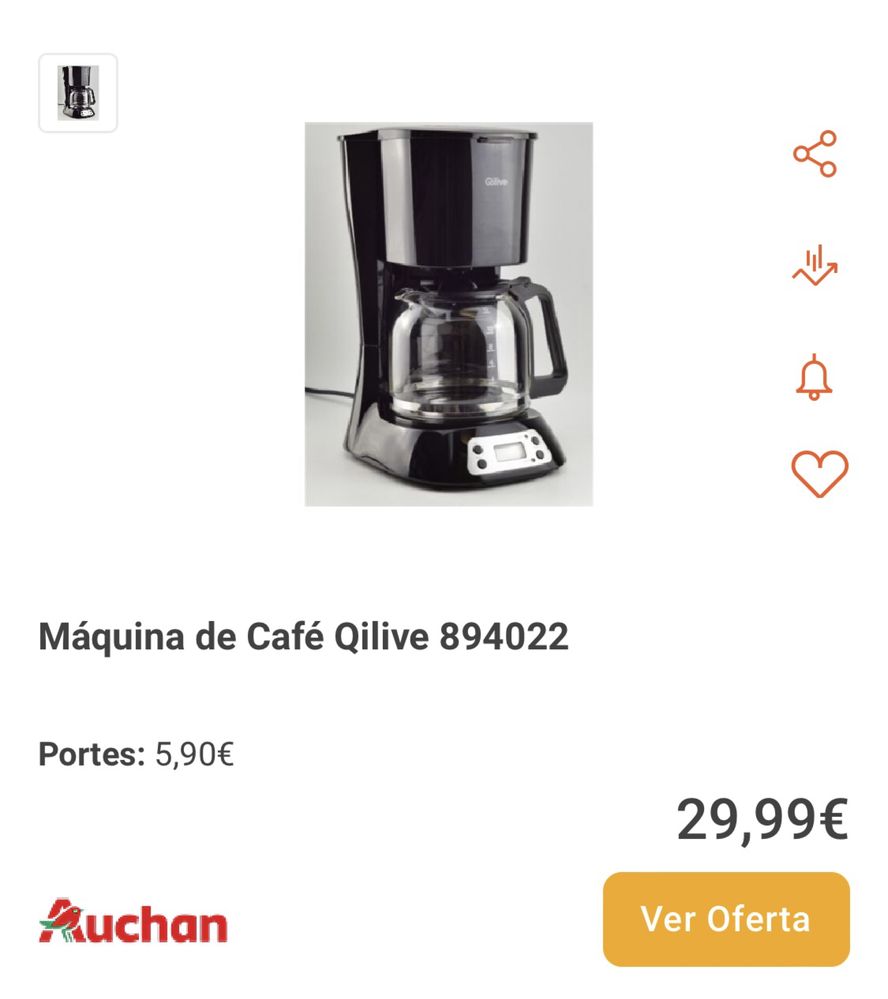 Maquina de cafe com programador