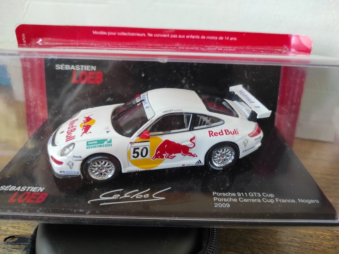 Miniaturas Porsche coleção Sebastien Loeb França