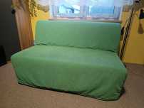 Rozkładana do pełnowymiarowego łóżka sofa LYCKSELE LÖVÅS z IKEA