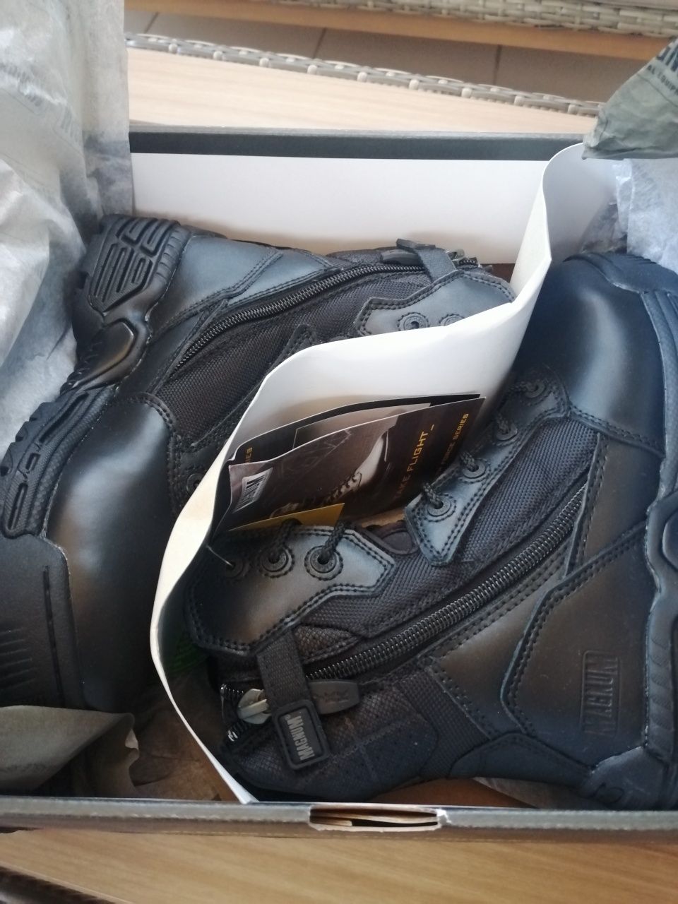 Botas Magnum Stealth Force 8.0 Double Side Zip