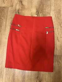 spódnica h&m czerwona