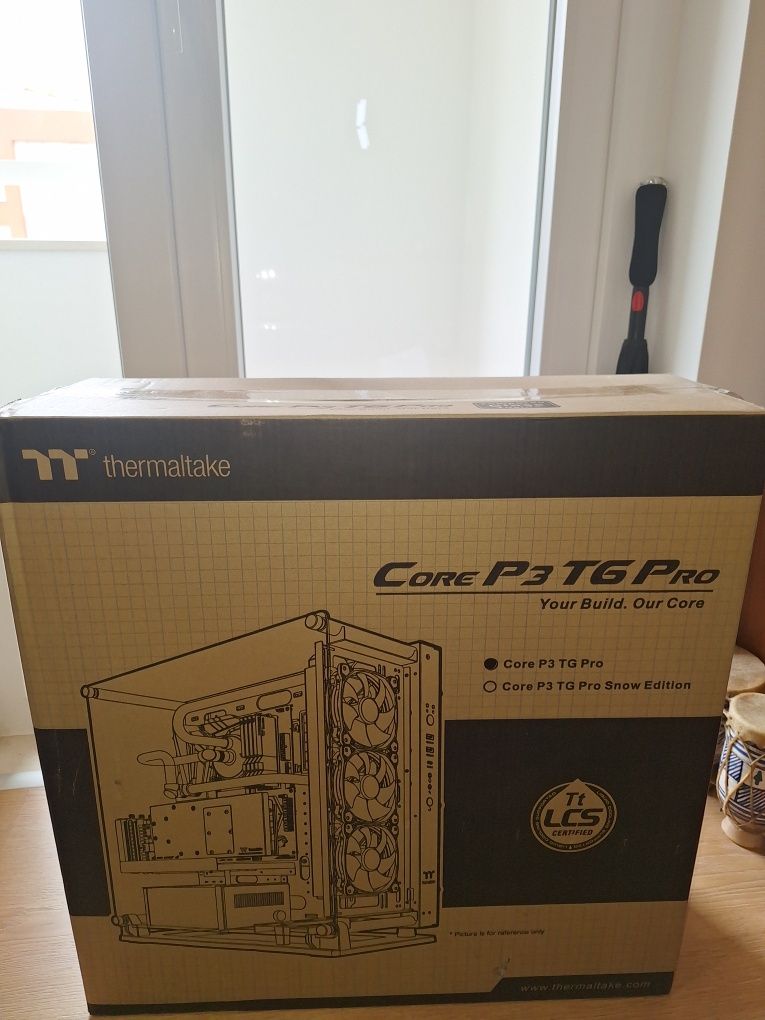 Thermaltake TT Core P3 TG Pro Black