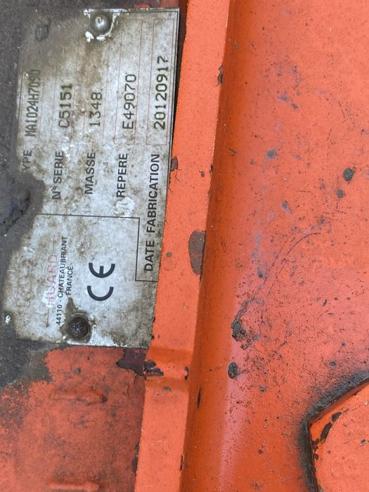 Pługi obrotowe Kuhn Master 102