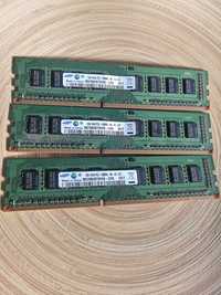 Pamięć ram kości 3gb ddr3 pc3-10600U 3x1gbU