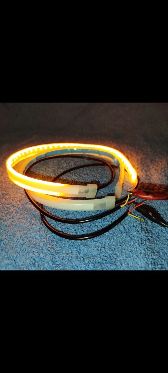 Światła do jazdy dziennej LED DRL 12V