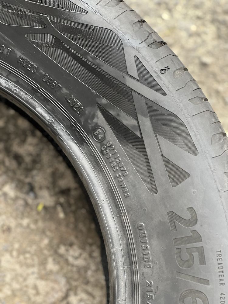 215/65 R17 Continental EcoContact6 2020 рік 6мм