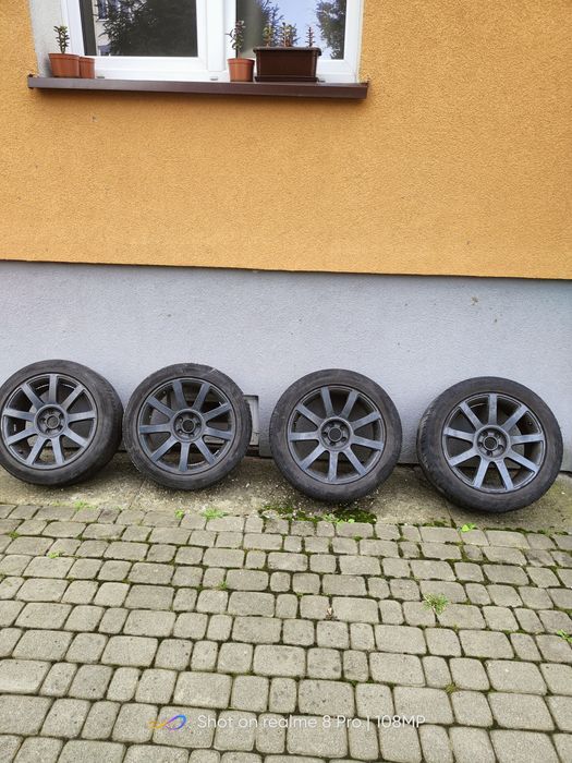 Felgi r17 z oponami 5x100 (Golf 4 Audi a3 Seat Leon 1)