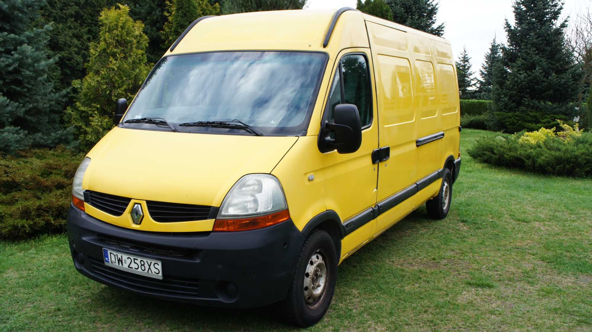 Renault Master 2008 L3H2  2.5 tdi 120km FV 23%