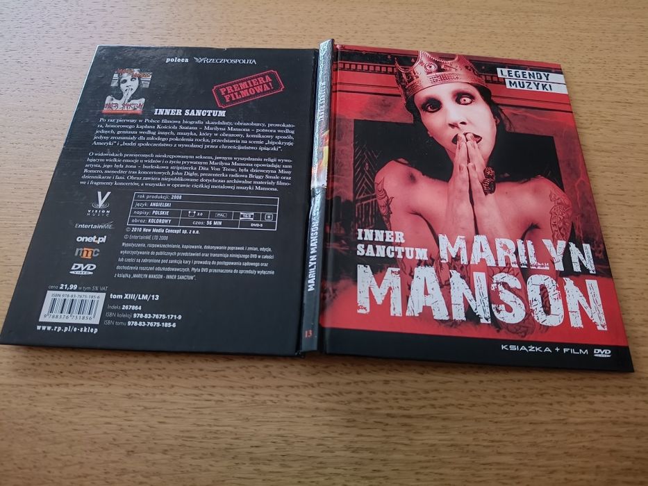 Film Inner Sanctum Marilyn Manson (DVD) - stan idealny