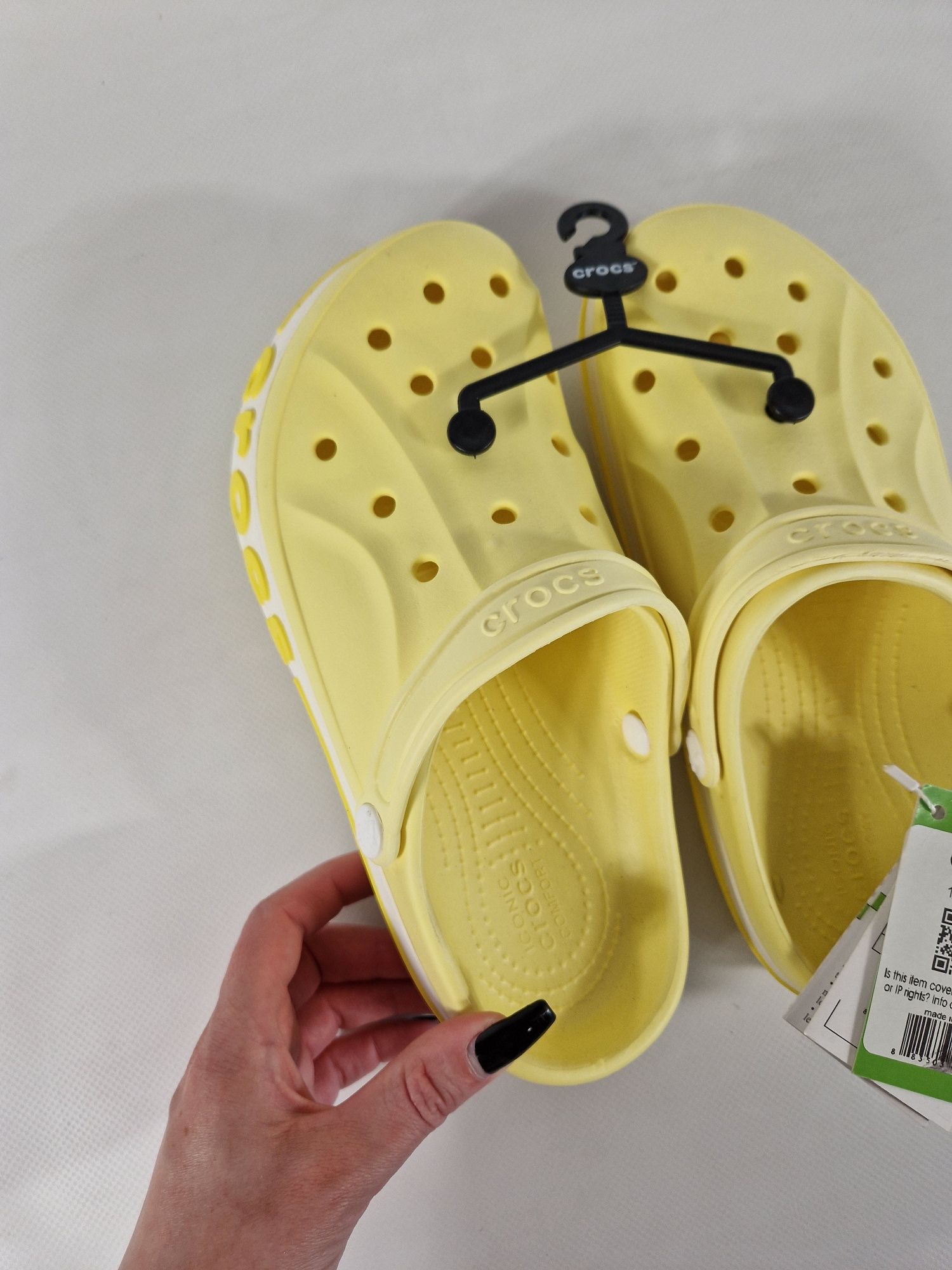 Крокси сабо жіночі Crocs BAYABAND Clog жовті оригінал крокс 35-36р