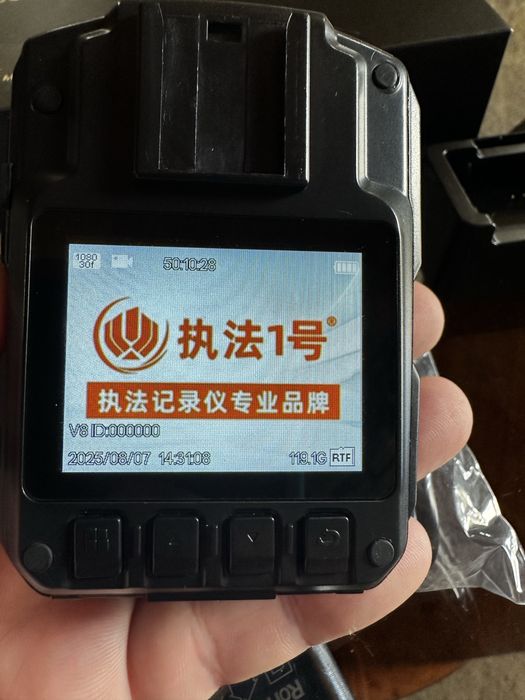 Нагрудна камера CAMMHD V8-128 ГБ 4K із записом аудіо,відео бодікамера