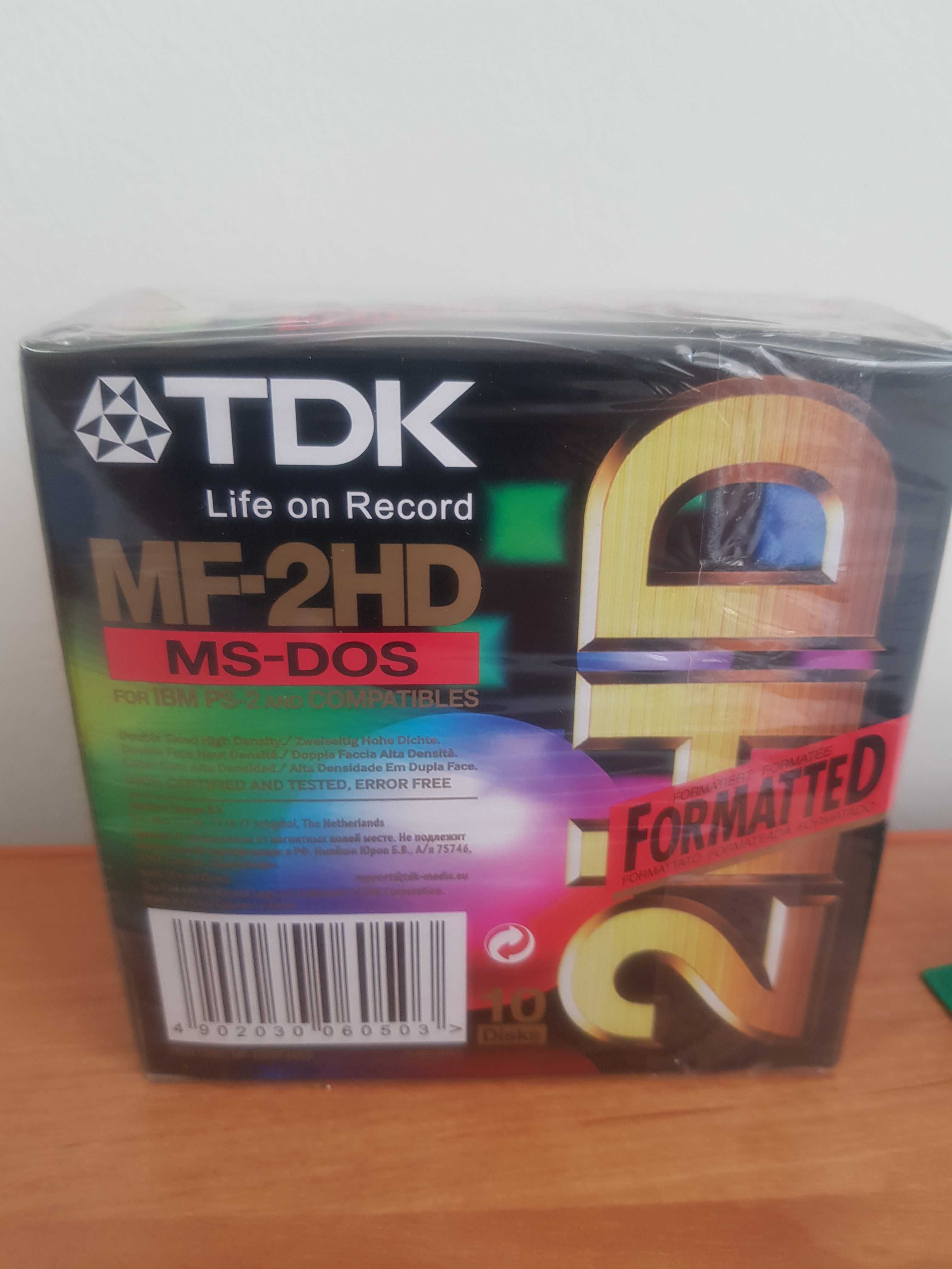 Dyskietki TDK MF-2HD MS-DOS