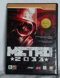 Гра МЕТРО 2033 DVD диск ПК \ PC METRO 2033