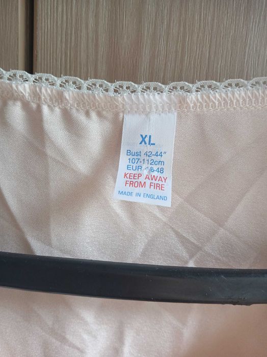 Нічна сатинова сорочка XL 54/56