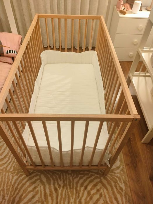 Kit Berço + Acessórios IKEA – (menos de 6 meses de uso!) – 120€