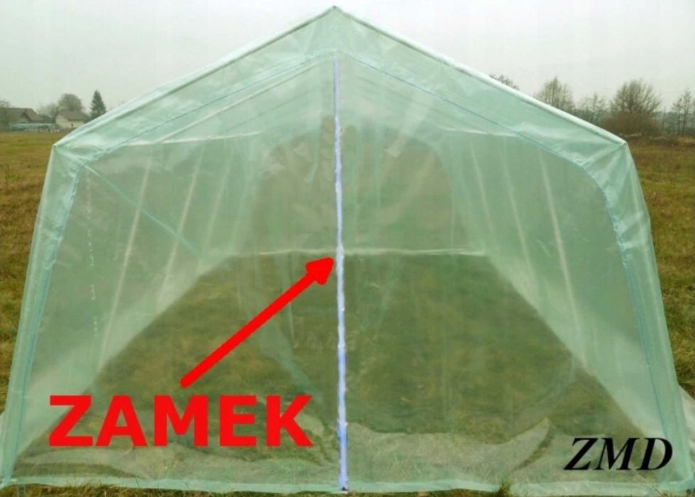 Tunel foliowy WYPRZEDAŻ ! szklarnia 3x3x1,95 UV4 MOCNY !!!