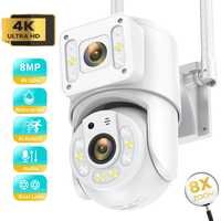 Kamera Zew Wifi 8MP 2xObiektyw 8xZoom Nightvision+kartaSD64GB KODAK