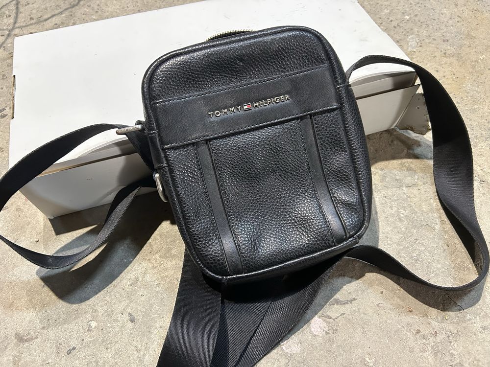 Torba skórzana Tommy Hilfiger