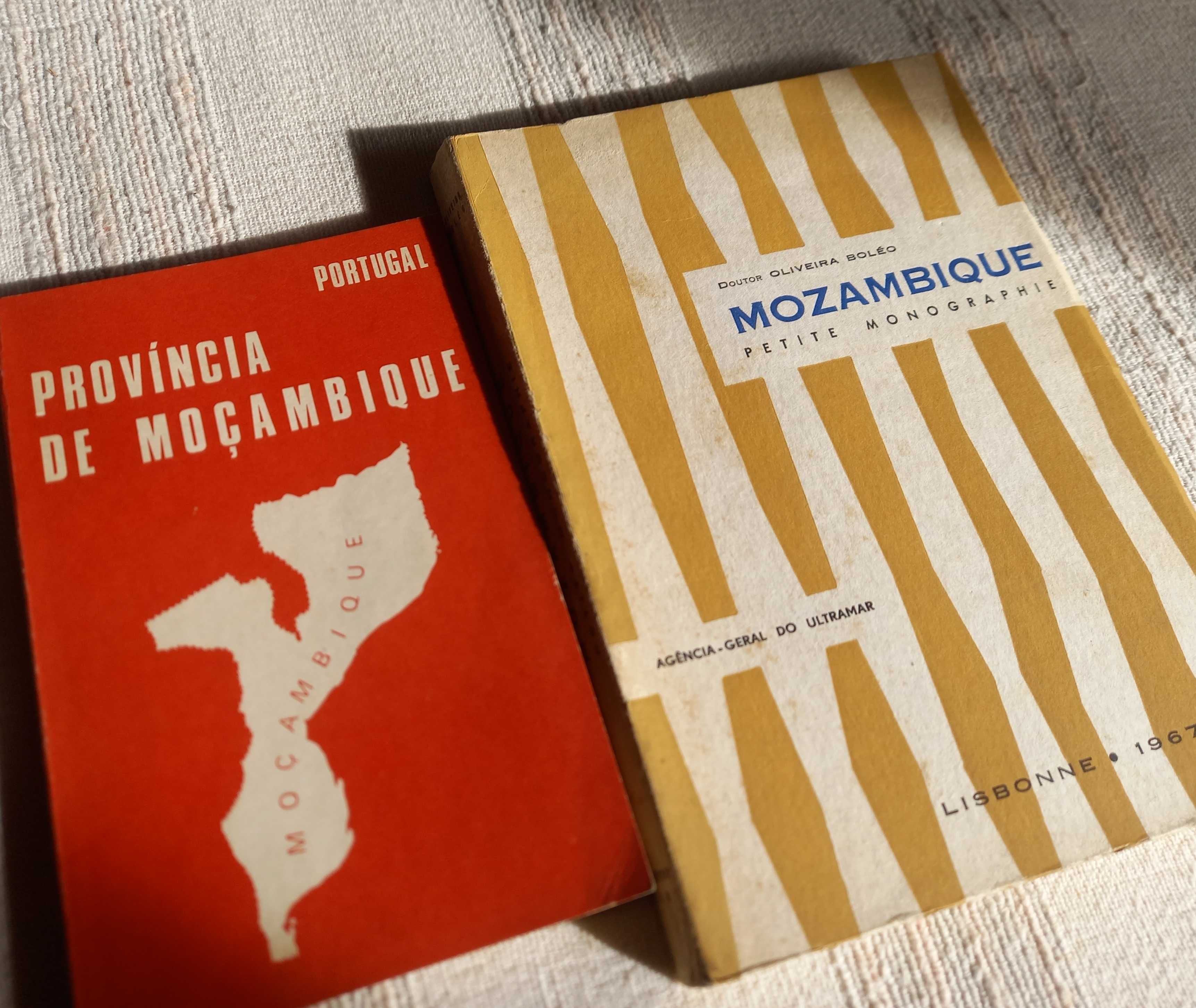 Dois livros antigos sobre Moçambique