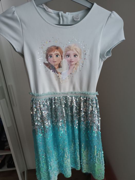 Sukienka z cekinami dla dziewczynki