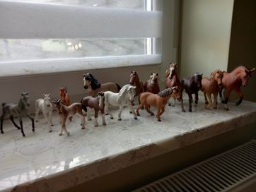 Koniki Schleich i Collecta