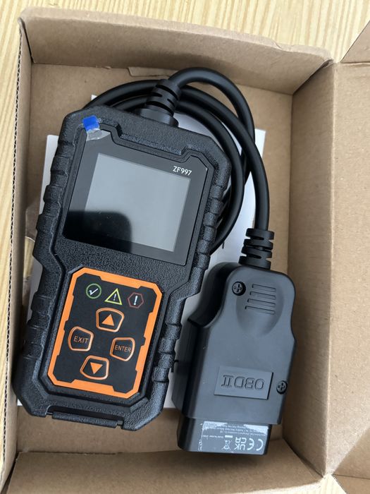 Leitor de Códigos OBD2 ZF997 – Scanner de Diagnóstico Automóvel
