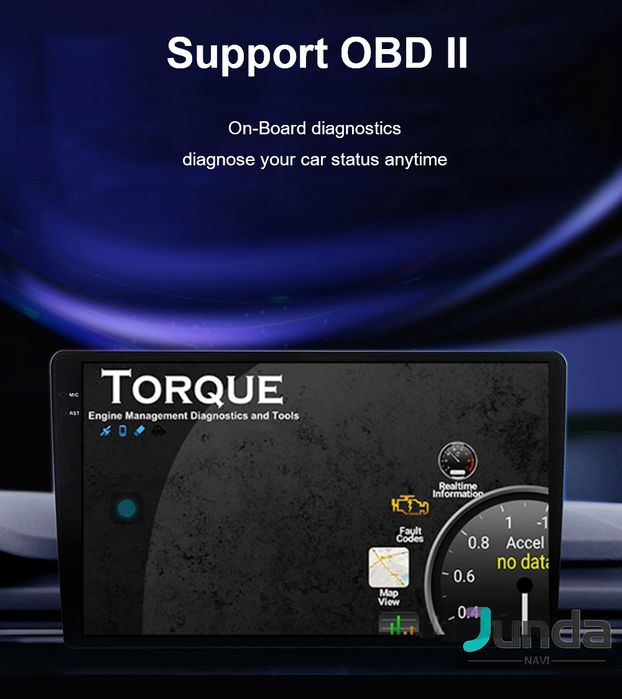 Rádio Android 14 Citroen Berlingo Peugeot Opel 4/32GB Carplay GPS wifi