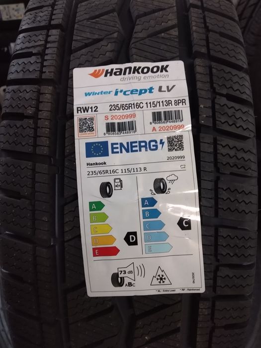 Nowe zimowe opony Hankook 235/65R16C. MONTAŻ GRATIS !!!