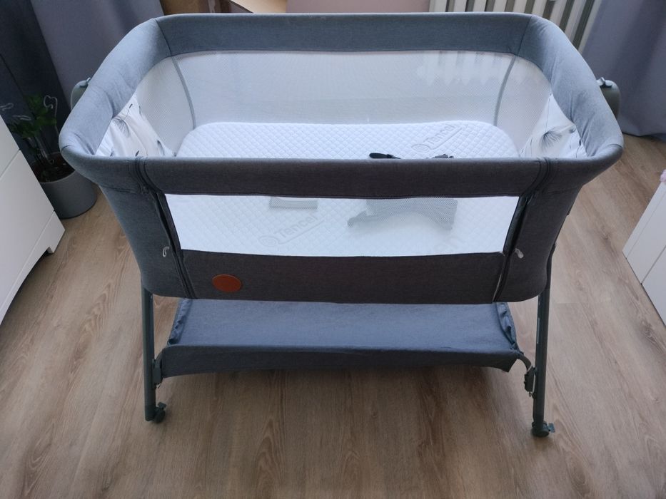 Sprzedam łóżeczko/dostawkę Lionelo Leonia Plus Grey Stone 3w1