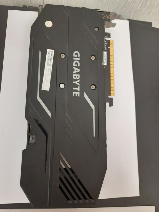 Видеокарта ASUS TUF GTX  GAMING 1650 4GB КАК НОВАЯ! пломба и другие