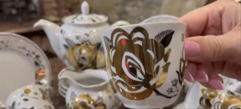 Сервиз Роза Вербилки 4850